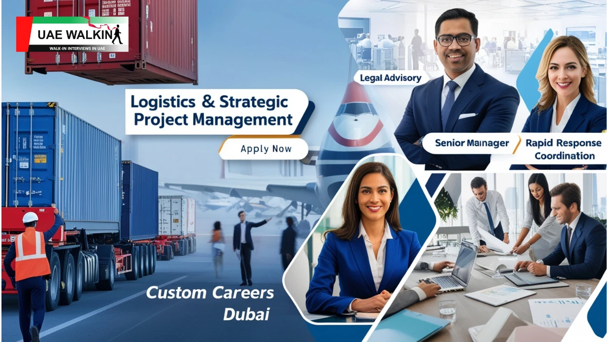 Hiring For Custom Careers Dubai | uaewalkin.com