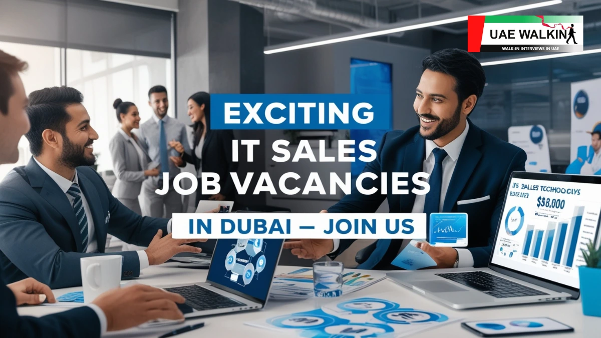 High Paying IT Sales Job Vacancies In Dubai | uaewalkin.com