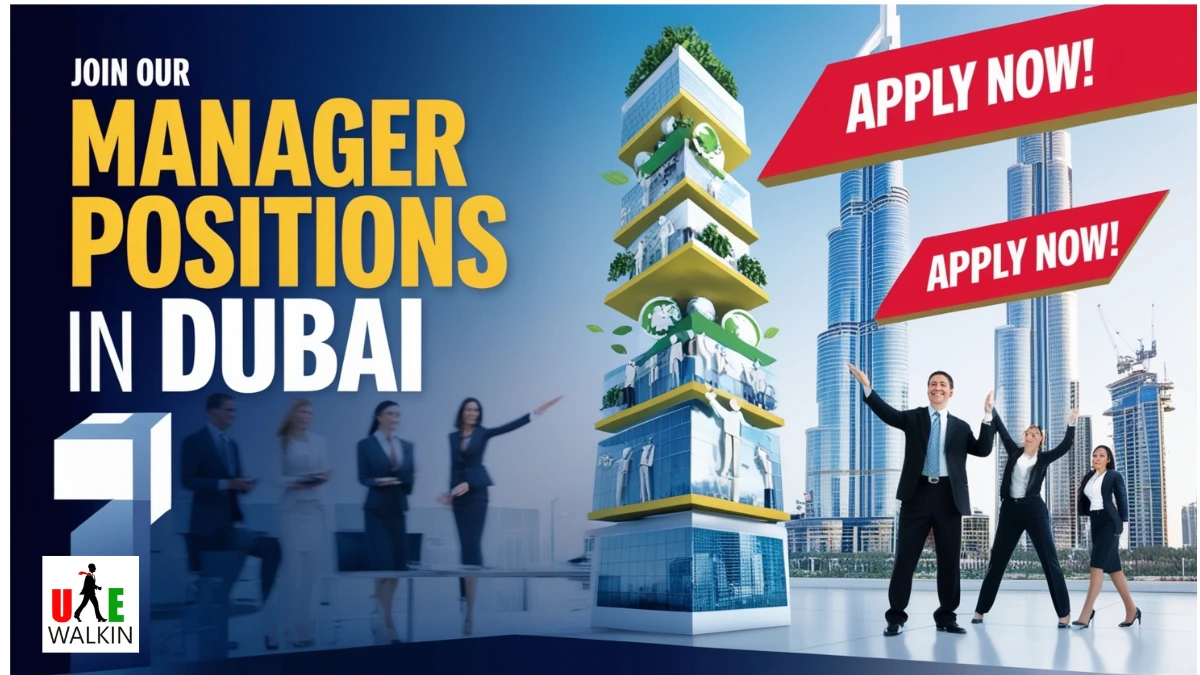 Manager Positions in Dubai