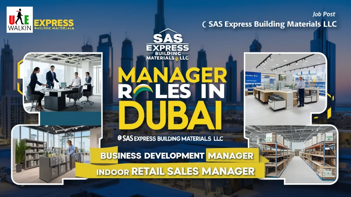 Manager Roles in Dubai