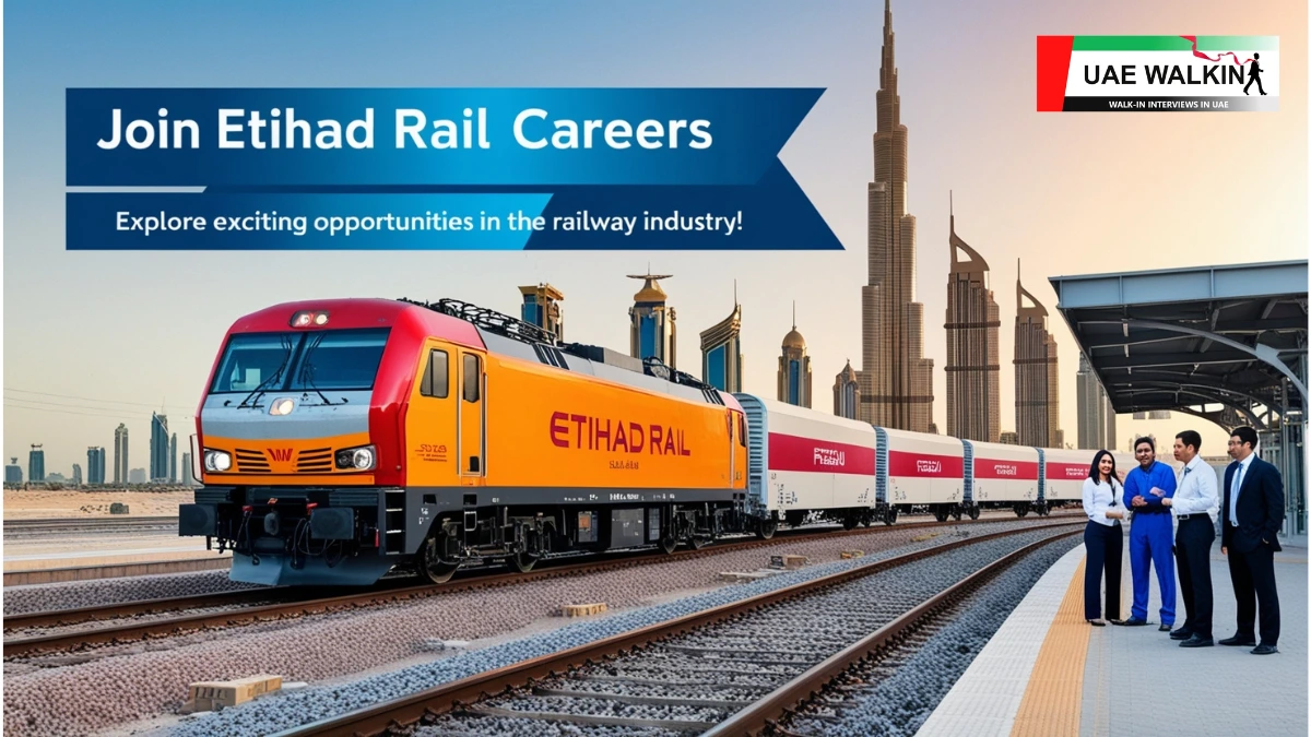 Railway Jobs In UAE at Etihad rail acreers | uaewalkin.com