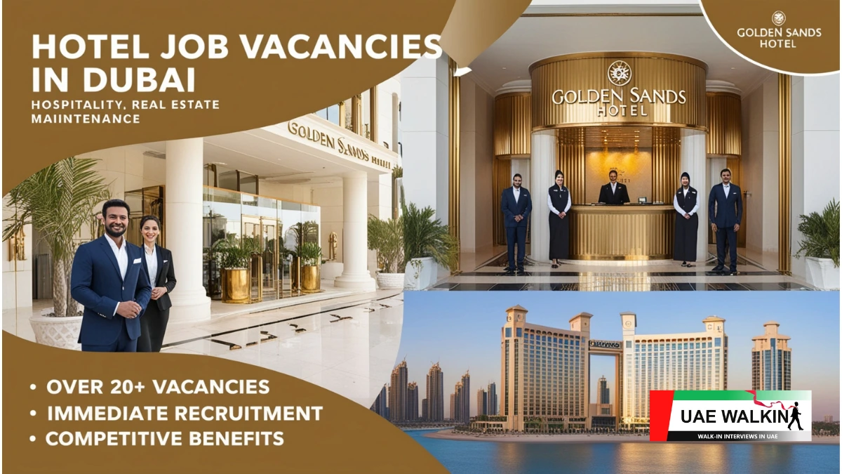 20+ Hotel Job Vacancies In Dubai | uaewalkin.com