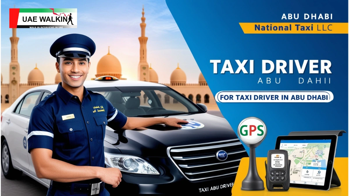 Taxi Driver Jobs In Abu Dhabi at National Taxi LLC | uaewalkin.com