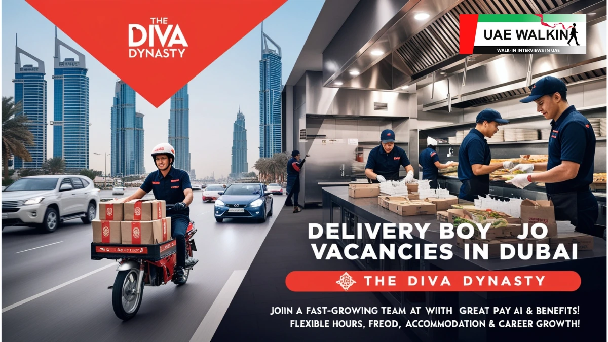 Delivery Boy Job Vacancies In Dubai | uaewalkin.com